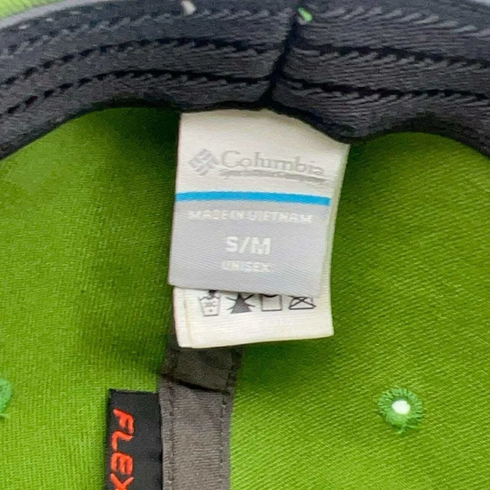 Columbia Sportswear Hat Green‎ Cap Portland USA Logo Embroidered